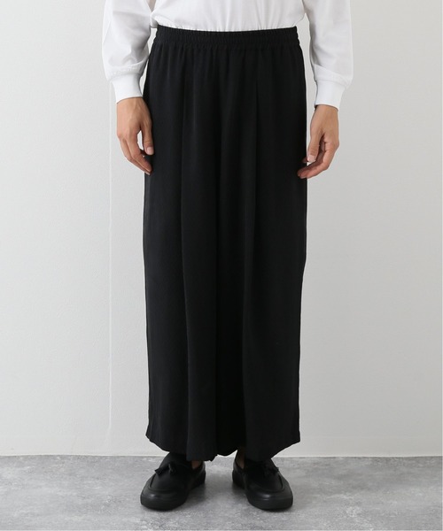 URU（ウル）の「【URU / ウル】CUPRO - EASY WIDE PANTS（その他パンツ・メンズ・ブラック・2）」の3枚目の写真