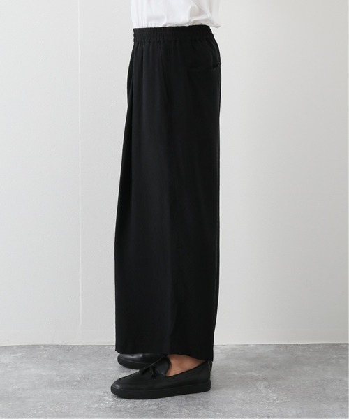 URU（ウル）の「【URU / ウル】CUPRO - EASY WIDE PANTS（その他パンツ・メンズ・ブラック・2）」の4枚目の写真