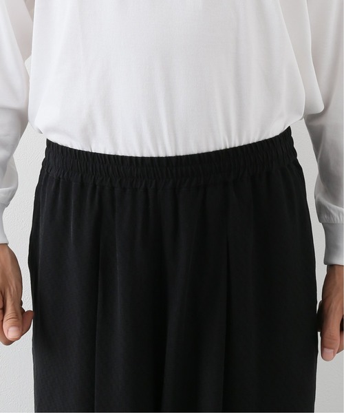 URU（ウル）の「【URU / ウル】CUPRO - EASY WIDE PANTS（その他パンツ・メンズ・ブラック・2）」の6枚目の写真