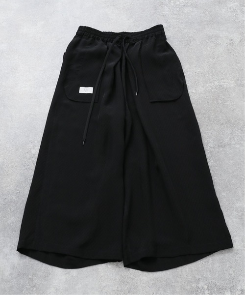 URU（ウル）の「【URU / ウル】CUPRO - EASY WIDE PANTS（その他パンツ・メンズ・ブラック・2）」の12枚目の写真