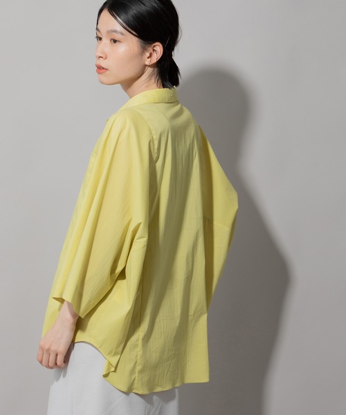 Munich(ミューニック)の「ヴィンテージブロードワイドスリーブシャツ(シャツ/ブラウス・レディース・ホワイト/ブラック/ベージュ/イエロー・FREE)」の21枚目の写真