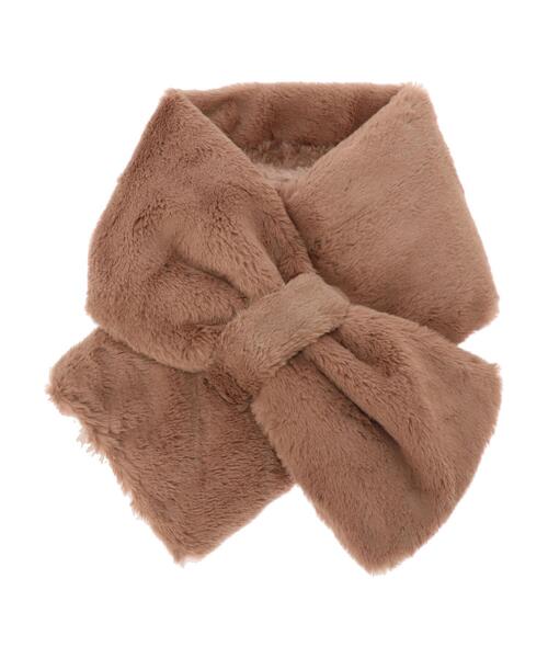 Green Parks(グリーンパークス)の「・キリカエエコファーティペット*(ストール/ショール・レディース・ブラック/ブラウン/アイボリー・FREE)」の11枚目の写真