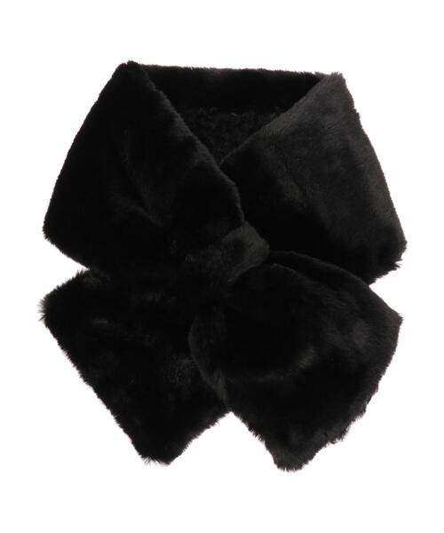 Green Parks(グリーンパークス)の「・キリカエエコファーティペット*(ストール/ショール・レディース・ブラック/ブラウン/アイボリー・FREE)」の13枚目の写真