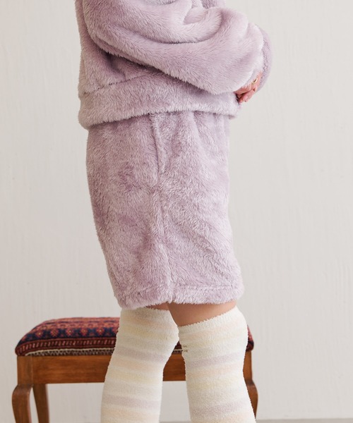 BONbazaar（ボンバザール）の「シェルパフリースワンマイルショートパンツ（その他パンツ・レディース・バイオレット/ブラック・FREE）」の10枚目の写真