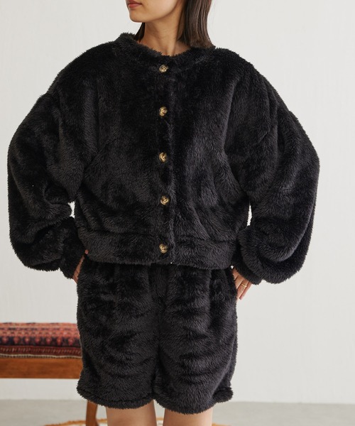 BONbazaar（ボンバザール）の「シェルパフリースワンマイルショートパンツ（その他パンツ・レディース・バイオレット/ブラック・FREE）」の22枚目の写真