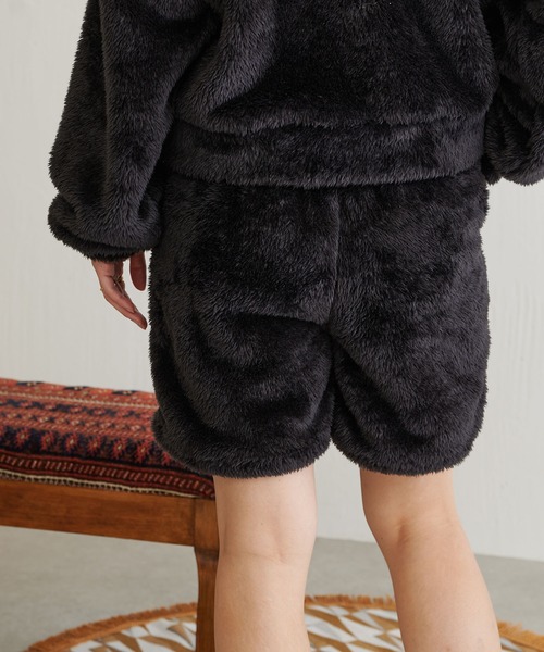 BONbazaar（ボンバザール）の「シェルパフリースワンマイルショートパンツ（その他パンツ・レディース・バイオレット/ブラック・FREE）」の19枚目の写真