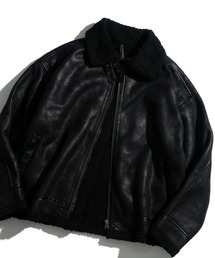 おしゃれスタ（オシャレスタ）の「フィクムートンB-3ジャケット(IR) オーバーサイズ メンズ レディース（ミリタリージャケット）」