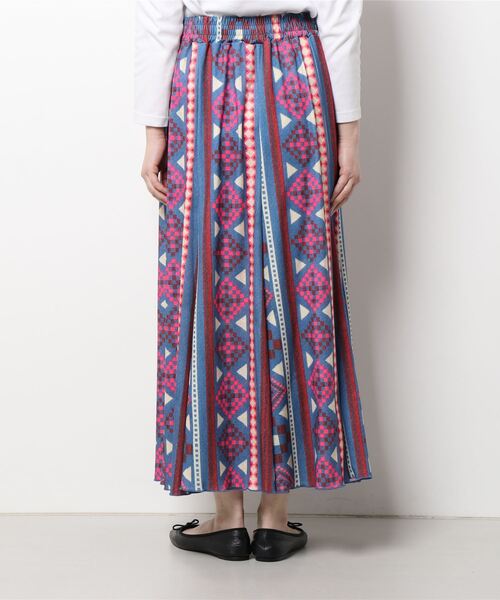 チチカカ（チチカカ）の「ファブリックプリントジャージースカート（スカート・レディース・ブラック/オレンジ/ブルー・SMALL/MEDIUM）」の22枚目の写真