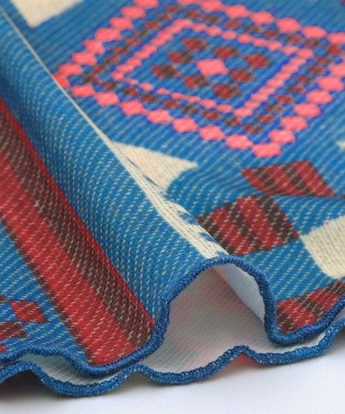 チチカカ（チチカカ）の「ファブリックプリントジャージースカート（スカート・レディース・ブラック/オレンジ/ブルー・SMALL/MEDIUM）」の19枚目の写真