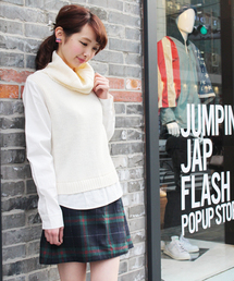 Chico | オフタートル重ね着TOPS(ニット/セーター)