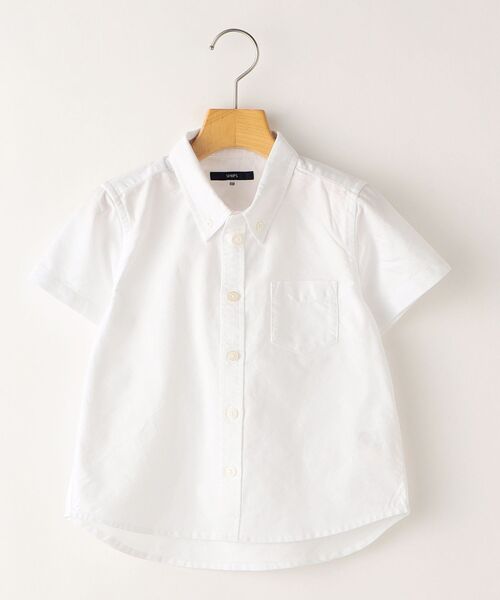 SHIPS KIDS:オックスフォード ボタンダウン 半袖 シャツ(100~130cm)(シャツ/ブラウス)|SHIPS(シップス)