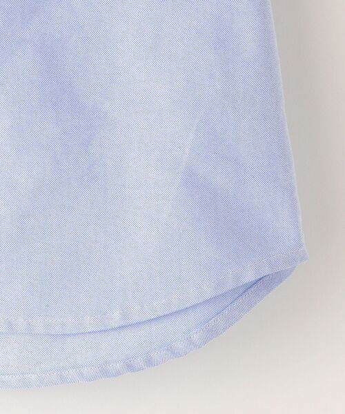 SHIPS（シップス）の「SHIPS KIDS:オックスフォード ボタンダウン 半袖 シャツ(100～130cm)（シャツ/ブラウス・キッズ・ホワイト/ライトブルー・110/120/130/100）」の6枚目の写真