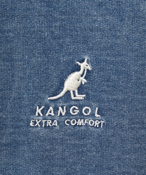KANGOL EXTRA COMFORT(カンゴールエクストラコンフォート)の「【KANGOL EXTRA COMFORT(カンゴール エクストラコンフォート)】ビッグシルエット デニムZIPパーカー(パーカー・レディース・ブラック/サックスブルー/インディゴブルー・LL/M/L)」の5枚目の写真