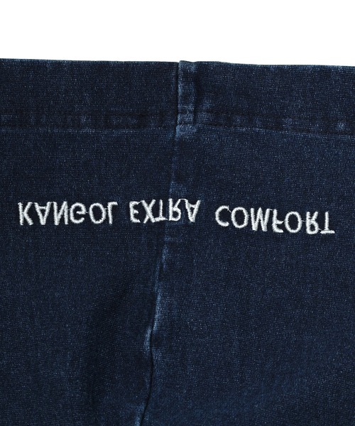 KANGOL EXTRA COMFORT(カンゴールエクストラコンフォート)の「【KANGOL EXTRA COMFORT(カンゴール エクストラコンフォート)】ビッグシルエット デニムZIPパーカー(パーカー・レディース・ブラック/サックスブルー/インディゴブルー・LL/M/L)」の11枚目の写真