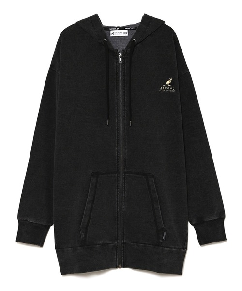 KANGOL EXTRA COMFORT(カンゴールエクストラコンフォート)の「【KANGOL EXTRA COMFORT(カンゴール エクストラコンフォート)】ビッグシルエット デニムZIPパーカー(パーカー・レディース・ブラック/サックスブルー/インディゴブルー・LL/M/L)」の20枚目の写真