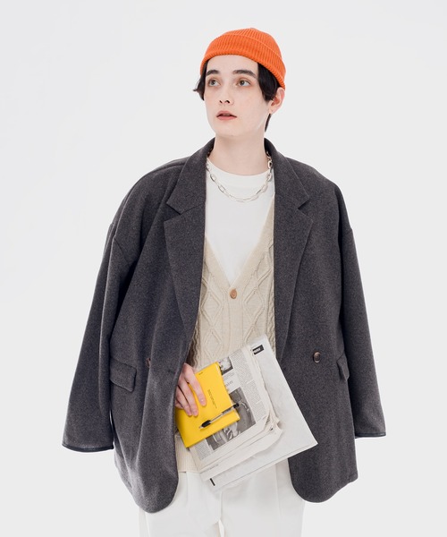 MUHET(ミュエータ)の「アソートニットベスト(ベスト・レディース・ダークグリーン/ネイビー/ピンク/オレンジ/アイボリー/キャメル・MEDIUM/X-LARGE)」の13枚目の写真