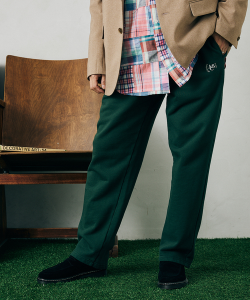 JOURNAL STANDARD relume(ジャーナルスタンダード レリューム)の「Relume Sports Wear 420g オーバーサイズ スウェットパンツ(スウェットパンツ・メンズ・ネイビー/ナチュラル/グリーン・LARGE/MEDIUM)」の20枚目の写真