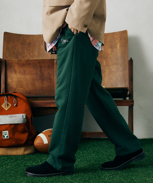JOURNAL STANDARD relume(ジャーナルスタンダード レリューム)の「Relume Sports Wear 420g オーバーサイズ スウェットパンツ(スウェットパンツ・メンズ・ネイビー/ナチュラル/グリーン・LARGE/MEDIUM)」の18枚目の写真