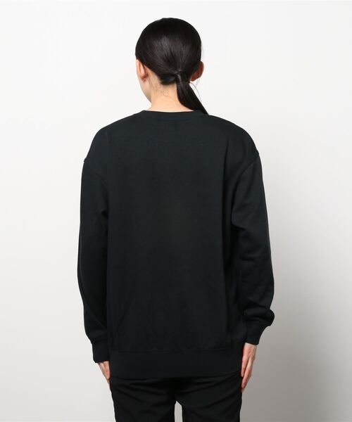 NIKE（ナイキ）の「ナイキ NIKE ナイキNSW スポーツ デイジー フリース L/S クルー（スウェット・レディース・ブラック/ホワイト・L/M/XL/S）」の7枚目の写真