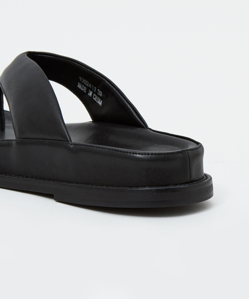 MOHI（モヒ）の「【MOHI】 トングサンダル（サンダル・レディース・ブラック/オフホワイト・38/39/35/36/37）」の7枚目の写真