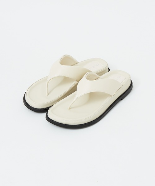 MOHI（モヒ）の「【MOHI】 トングサンダル（サンダル・レディース・ブラック/オフホワイト・38/39/35/36/37）」の18枚目の写真