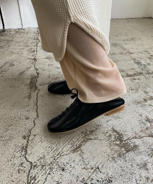 Amiur（エミレ）の「soft leather shoes（その他シューズ・レディース・ブラック/キャメル・S/M/L）」の5枚目の写真