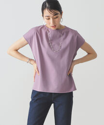 BEAMS LIGHTS | BEAMS LIGHTS / 強撚 フレンチスリーブ プルオーバー(Tシャツ/カットソー)