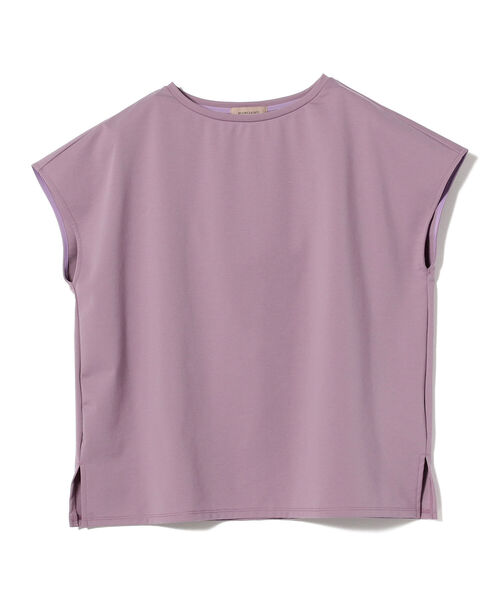 BEAMS LIGHTS(ビームスライツ)の「BEAMS LIGHTS / 強撚 フレンチスリーブ プルオーバー(Tシャツ/カットソー・レディース・ネイビー/ミント/ラベンダー/ホワイト系その他6・ONE SIZE)」の22枚目の写真