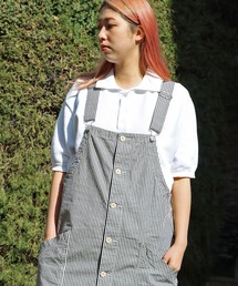HARVESTY | HARVESTY/ハーベスティ ストライプオーバーオール オーバーサイズ ストライプ(サロペット/オーバーオール)