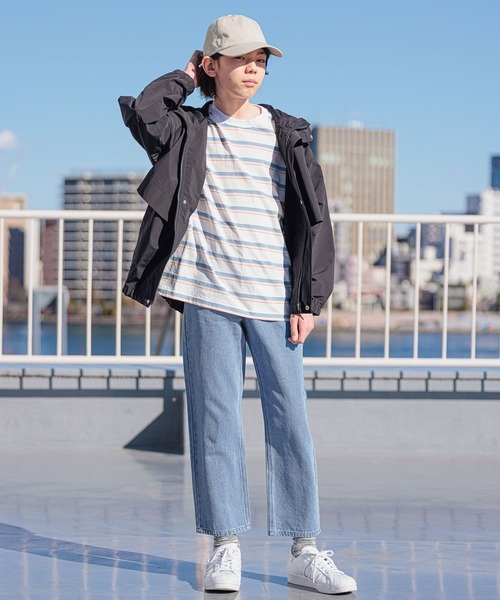 GLOBAL WORK（グローバルワーク）の「AND YUA ANY/撥水マウンテンパーカー/261478（マウンテンパーカー・キッズ・ブラック/ベージュ・150cm/160cm）」の7枚目の写真