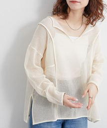 CIAOPANIC TYPY | コットンメッシュパッチワークプルオーバー(Tシャツ/カットソー)
