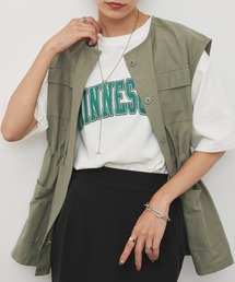 Auntie Rosa Holiday | アーチロゴカレッジプリントTEE(Tシャツ/カットソー)