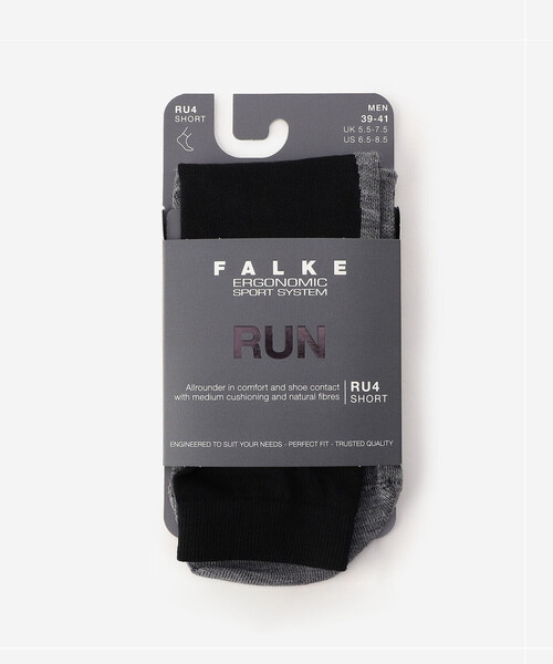 FALKE（ファルケ）の「FALKE ERGONOMIC SPORT SYSTEM | 16705 RU4 SHORT SOCKS MEN（ソックス/靴下・メンズ・A/B/E/H/I・39-41/42-43）」の3枚目の写真