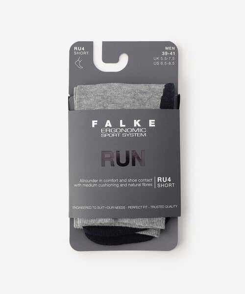 FALKE（ファルケ）の「FALKE ERGONOMIC SPORT SYSTEM | 16705 RU4 SHORT SOCKS MEN（ソックス/靴下・メンズ・A/B/E/H/I・39-41/42-43）」の4枚目の写真