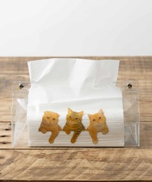 Jubilee（ジュビリー）の「犬 猫 名画アート など クリアティッシュケース モネ（インテリア雑貨）」