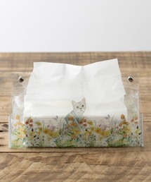 Jubilee(ジュビリー)の犬 猫 名画アート など クリアティッシュケース モネ(バス/トイレグッズ)