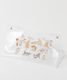 Jubilee（ジュビリー）の「犬 猫 名画アート など クリアティッシュケース モネ（インテリア雑貨）」