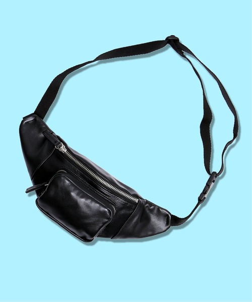 Web限定 バッグ Js Leather カウレザー カウレザー ウエストバック ボディバッグ ウエストポーチ Journal ボディ