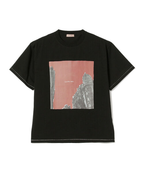 BEAMS LIGHTS(ビームスライツ)の「BEAMS LIGHTS / LUXUAL フォト Tシャツ(Tシャツ/カットソー・メンズ・ブラウン系その他2/ホワイト/ブラック/グレー/ライトブルー・LARGE/SMALL/MEDIUM)」の16枚目の写真