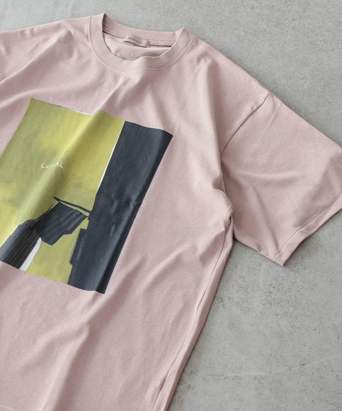 BEAMS LIGHTS(ビームスライツ)の「BEAMS LIGHTS / LUXUAL フォト Tシャツ(Tシャツ/カットソー・メンズ・ブラウン系その他2/ホワイト/ブラック/グレー/ライトブルー・LARGE/SMALL/MEDIUM)」の5枚目の写真