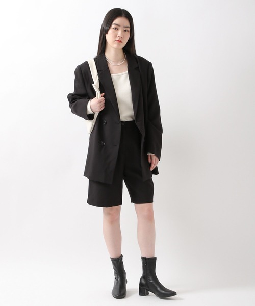 ALAND（エーランド）の「3.3Field Trip／BERMUDA PANTS 2275856（その他パンツ・レディース・グレー/ブラック・SMALL/MEDIUM）」の3枚目の写真