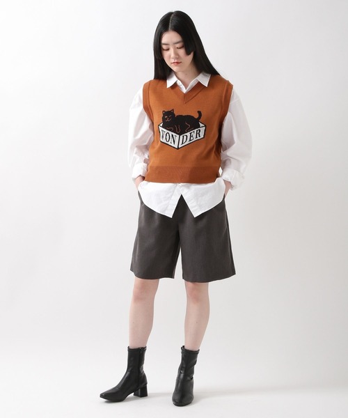 ALAND（エーランド）の「3.3Field Trip／BERMUDA PANTS 2275856（その他パンツ・レディース・グレー/ブラック・SMALL/MEDIUM）」の9枚目の写真