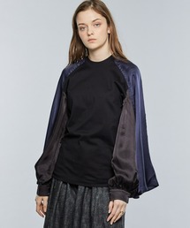 TOGA PULLA | 【TOGA PULLA/トーガプルラ】Cupra jersey top(Tシャツ/カットソー)