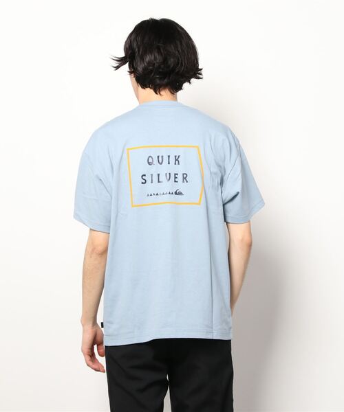 Quiksilver(クイックシルバー)の「QUIKSILVER/クイックシルバー オーバーサイズ スクエアロゴTシャツ/ドロップショルダー /ポケットTシャツ QST222605M(Tシャツ/カットソー・メンズ・ホワイト/ブルー/グリーン・XL/L/M)」の5枚目の写真