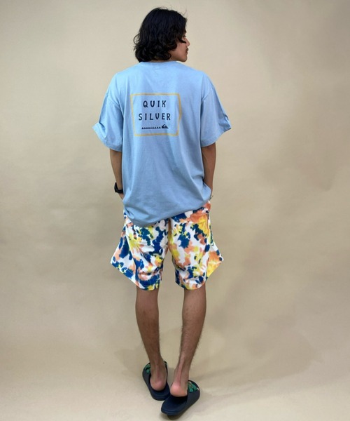 Quiksilver(クイックシルバー)の「QUIKSILVER/クイックシルバー オーバーサイズ スクエアロゴTシャツ/ドロップショルダー /ポケットTシャツ QST222605M(Tシャツ/カットソー・メンズ・ホワイト/ブルー/グリーン・XL/L/M)」の9枚目の写真