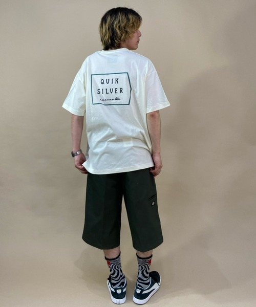 Quiksilver(クイックシルバー)の「QUIKSILVER/クイックシルバー オーバーサイズ スクエアロゴTシャツ/ドロップショルダー /ポケットTシャツ QST222605M(Tシャツ/カットソー・メンズ・ホワイト/ブルー/グリーン・XL/L/M)」の20枚目の写真