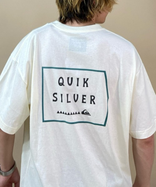 Quiksilver(クイックシルバー)の「QUIKSILVER/クイックシルバー オーバーサイズ スクエアロゴTシャツ/ドロップショルダー /ポケットTシャツ QST222605M(Tシャツ/カットソー・メンズ・ホワイト/ブルー/グリーン・XL/L/M)」の22枚目の写真