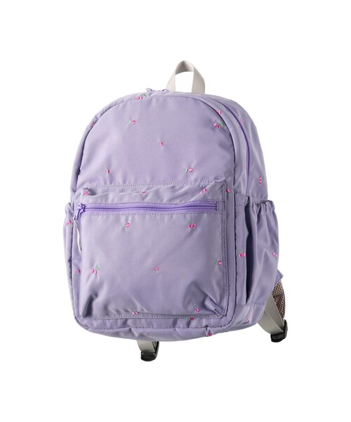 BRANSHES（ブランシェス）の「チェリー刺繍リュック（M）（バックパック/リュック・キッズ・ラベンダー/ピンク・M）」の11枚目の写真