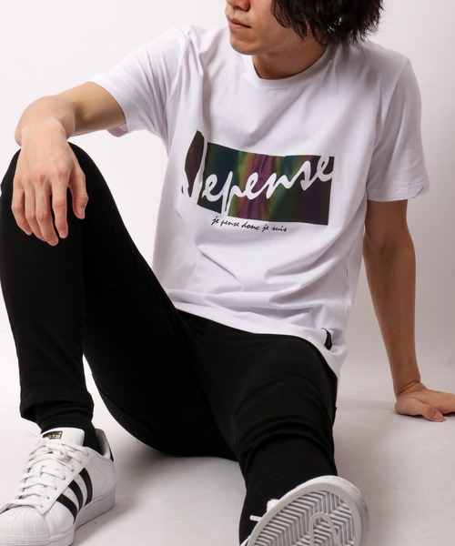EVOLUTION(エボリューション)の「EVOLUTION タイトなシルエットのTシャツ(Tシャツ/カットソー・メンズ・ホワイト系その他/ブラック系その他/ホワイト系その他2/ホワイト系その他3/ホワイト系その他4/ホワイト系その他5/ブラック系その他2/ブラック系その他3/ブラック系その他4/ブラック系その他5/オフホワイト/ブラック・M/XL/L)」の4枚目の写真