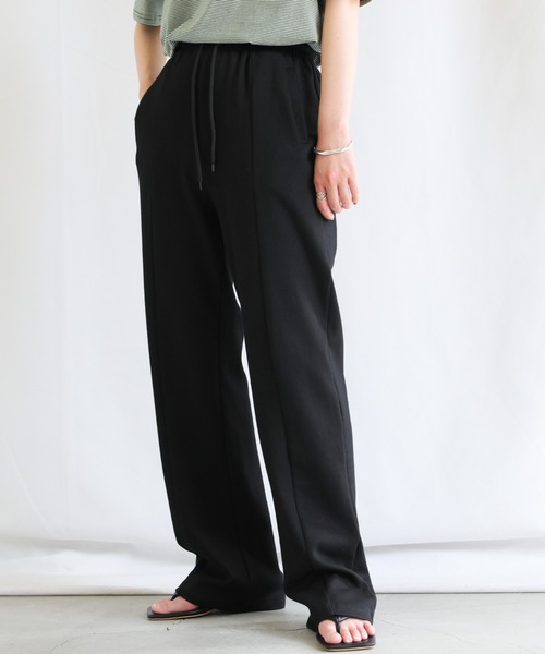 select MOCA（セレクトモカ）の「センターラインリラックスパンツ（スウェットパンツ・レディース・ライトグレー/ブラック/ピンク・FREE）」の20枚目の写真